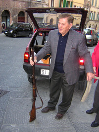 「パンダ」は趣味の週末ハンティングのお供としても使われていた。2007年撮影。