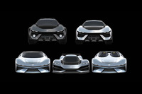 ジウジアーロ×F1ドライバーの家系が5台の新作コンセプトカーを一挙公開