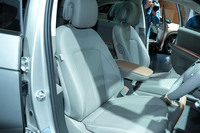 「アイオニック5」のフロントシート。