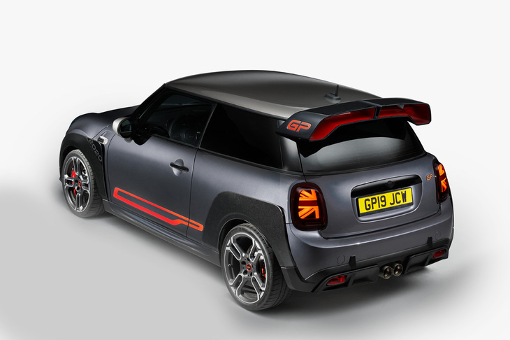 「JCW GP」は、ロサンゼルスモーターショー2019で発表されたMINI史上最速モデルだ。