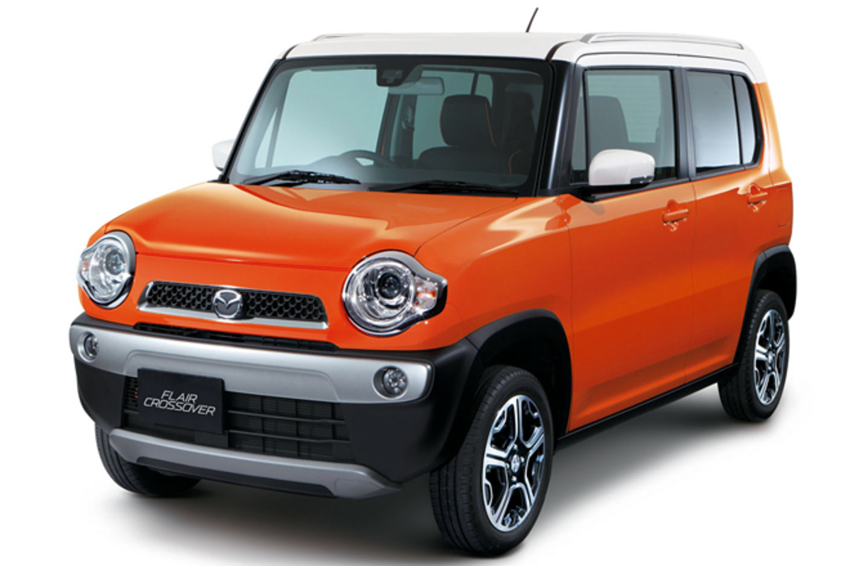 激安　車検付き軽自動車　スズキ ハスラー　マツダフレアクロスオーバー　すぐ乗れ 2代目・ﾊｽﾗｰOEM 特別仕様】マツダ フレアクロスオーバー XS