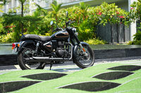 ロイヤルエンフィールドの伝統と、最新の生産技術が融合した「ブリット350」。日本における価格や導入時期は、後日発表される予定だ。