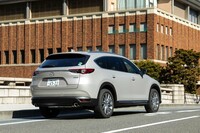 今回試乗したのは、最上級グレード「エクスクルーシブモード」。3つのエンジンラインナップと2つの駆動方式、そのそれぞれに6人乗り仕様と7人乗り仕様が用意される。