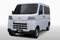 同じく、ダイハツ仕様の商用軽バン電気自動車。