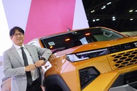 タイモーターエキスポ2025でお話を伺ったトヨタ・モーター・アジアテクニカルセンターのバイスプレジデントであるジュラチャート・ジョングスクさん。