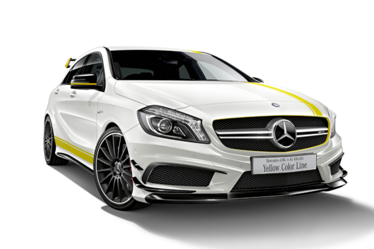 メルセデスAMG A45に個性が際立つ特別限定車 【ニュース】 - webCG