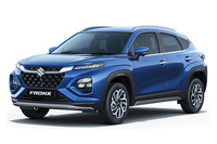 2023年1月にインドの自動車ショー「Auto Expo」で世界初公開された「フロンクス」。かの地では、スズキの高級車販売チャンネル、NEXA(ネクサ)で取り扱われている。