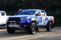 FIA公認となるアジア最大の国際ラリー「アジアクロスカントリーラリー(AXCR)」に参戦しているJAOSのラリー仕様「ハイラックス」。