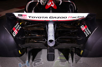 F1マシンのリアに入る「TOYOTA GAZOO Racing」のロゴ。