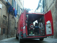 当然のことながら、各種作業車にも使われている。