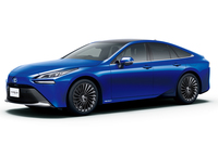 「クラウン セダン」と兄弟車になるかもしれない「トヨタ・ミライ」。パワートレインの使い分けですみ分けていくことになるのだろうか。