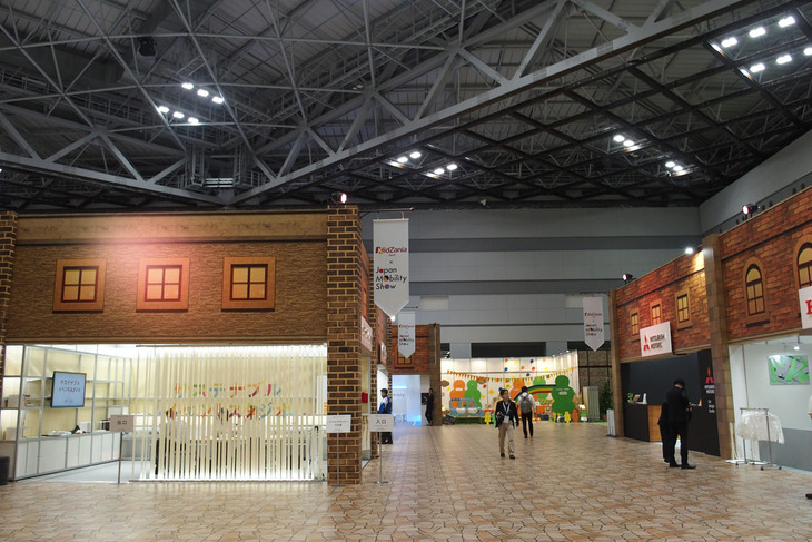 Out of KidZania in JAPAN MOBILITY SHOW