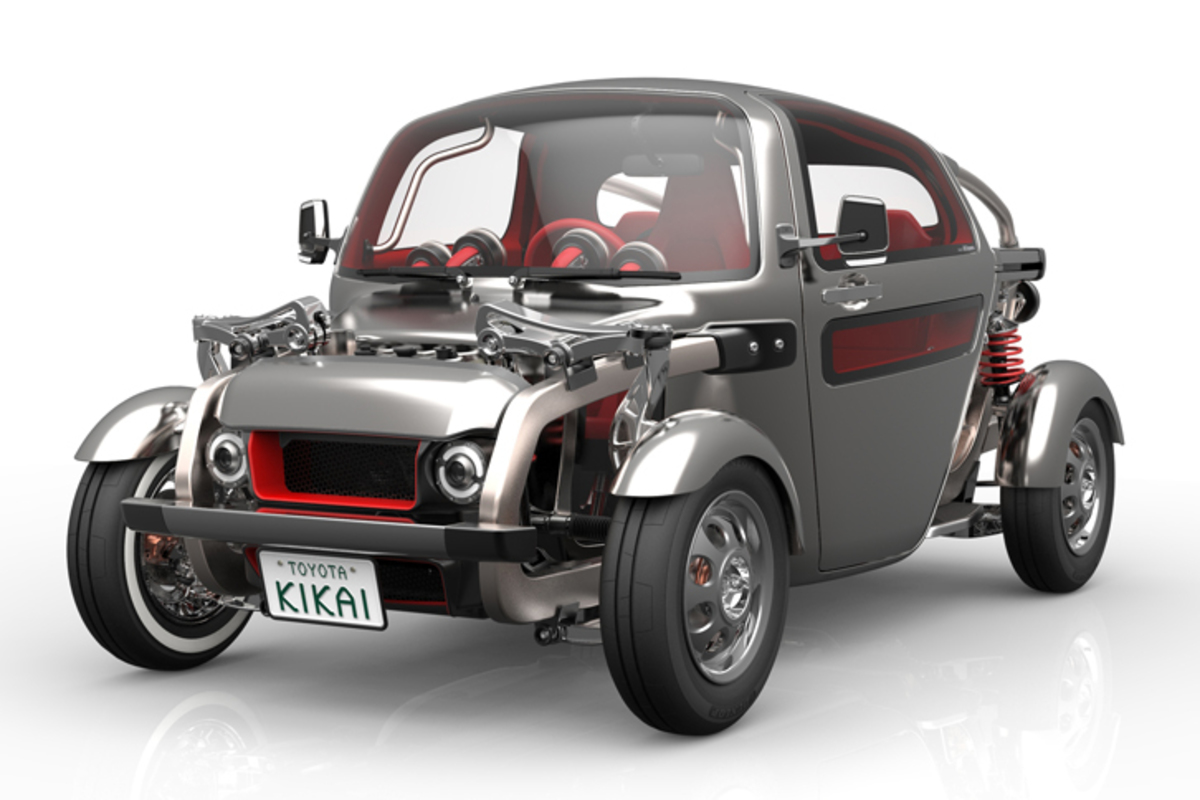異色のコンセプトモデル「トヨタKIKAI」登場【東京モーターショー2015