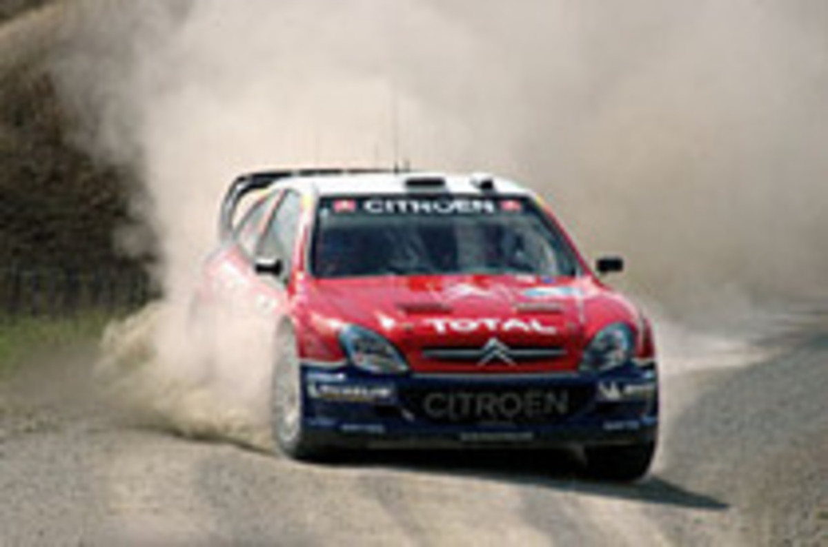 WRC 2005】ミシュランタイヤの向上で、ロウブ＋シトロエンが2勝目を 