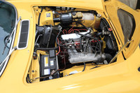 「1800E」に搭載される「B20」型エンジン。ターンフロー式の2リッター直4 OHVで、130psの最高出力を発生した。