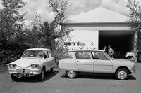 1961年に登場した初代「シトロエン・アミ」。つぶらな瞳に大胆なクリフカットと、フランス車が真に突き抜けていた時代の傑作。webCGほったいわく「哲学者の顔をしているクルマ」。