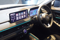 新型「アコード」の運転席。ホンダ車で初となるGoogle搭載のインフォテインメントシステムが採用される。