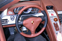 カレラGTのインパネ(2003年のジュネーブショーから)