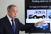 三菱自動車のイメージの中でも「Robust(力強い)」は重要。「世界中どこでも三菱車の特長だと考えていただいています」と國本氏は語る。