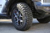 テスト車の「ルビコン」には、オフロード性能を重視したBFグッドリッチのSUV用タイヤ「マッドテレーンT/A MK2」が装着されていた。