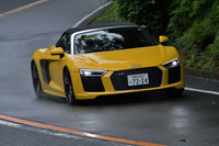 アウディR8スパイダーV10 5.2 FSIクワトロ(前編)の画像