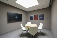 最先端のMXE 3Dデジタルコンフィギュレーターを大型スクリーンで体験できる個室のコンサルテーションルーム。