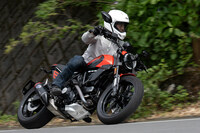 車体まわりでは、スチール製トレリスフレームもリアのスイングアームも設計を変更。エンジンの軽量化とも相まって、全体では約4kgの重量軽減を実現している。