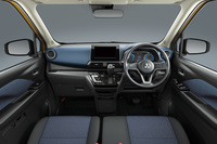 「eKクロス」のインテリア。