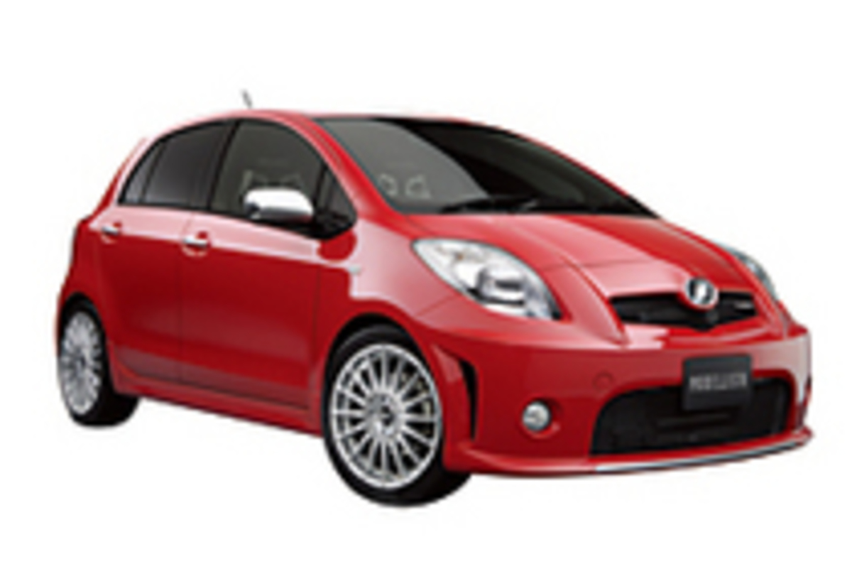 Vitz ヴィッツ 130系前期 モデリスタ 赤インパネ
