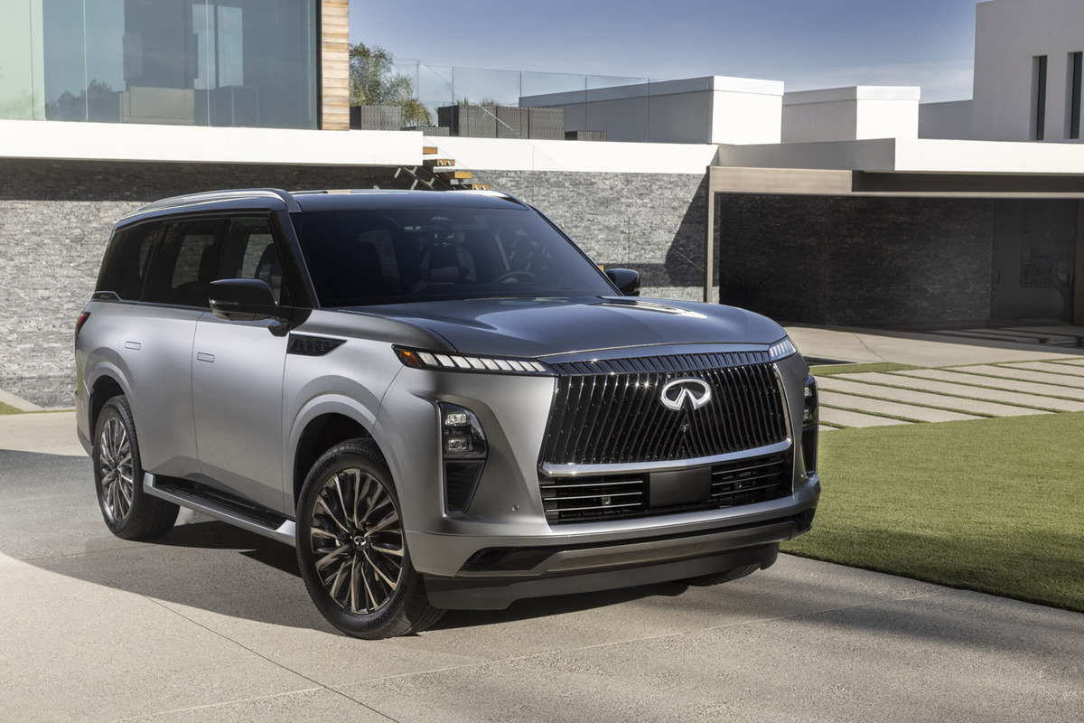 インフィニティブランドの新型フラッグシップSUV「QX80」がデビュー