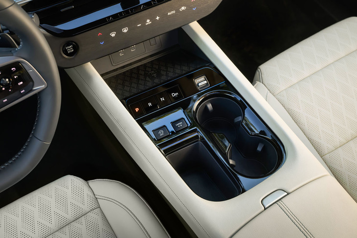 日産ムラーノ(センターコンソール)