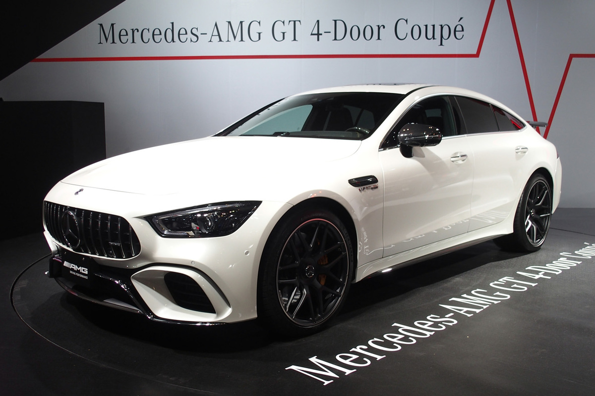 東京オートサロン2019】「メルセデスAMG GT 4ドアクーペ」が日本初公開