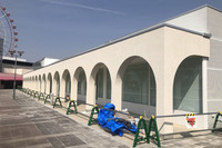 途中で立ち寄った刈谷ハイウェイオアシスのデラックストイレは、残念ながら改修により閉鎖中だった。