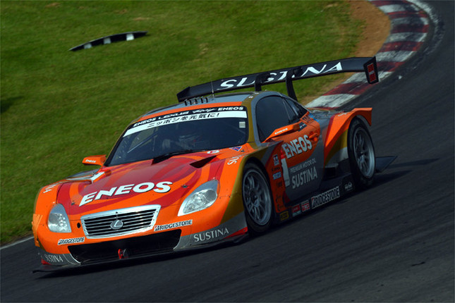 SUPER GT第4戦を制した、伊藤大輔/大嶋和也組のNo.6 ENEOS SUSTINA SC430。