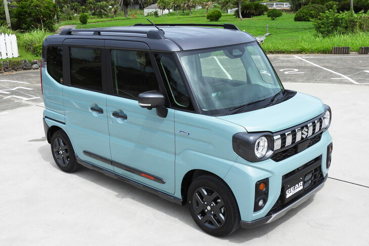 スズキ・スペーシア ギア ハイブリッドXZターボ(エクステリア)