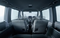 ホンダ史上最も広い空間とされた、新型「ステップワゴン」のキャビン。乗員の視界や視野を安定させることで乗り物酔いを防ぐデザインを意識したという。
