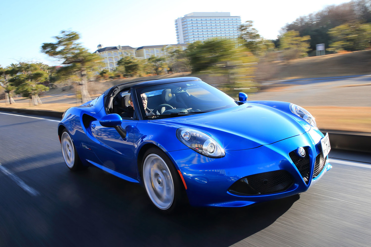 アルファ・ロメオ4Cスパイダー イタリア（MR/6AT）【試乗記】 奇跡の