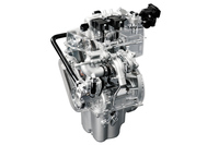 軽自動車用の2気筒ターボエンジン。ひょっとしたらKF型に代わる主力エンジンになっていたかもしれない。