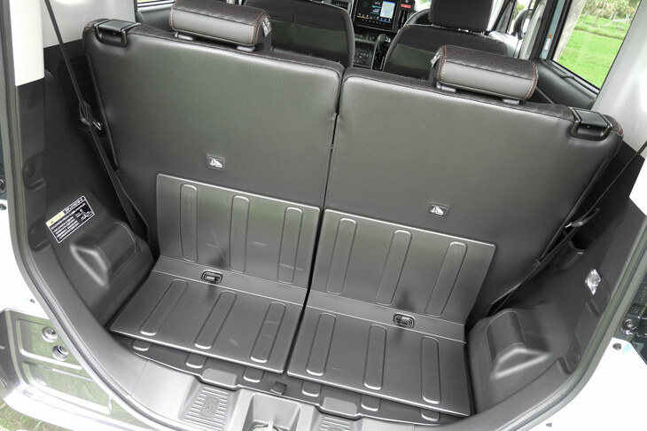 スズキ・スペーシア ギア ハイブリッドXZターボ(ラゲッジスペース)