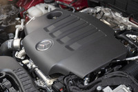 「GLB200d 4MATIC」は、最高出力150PSの2リッター直4ディーゼルターボエンジンを搭載。