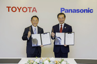 トヨタとパナソニックは2020年末までに車載用角形電池事業に関する合弁会社を設立する予定。その事業範囲には全固体電池に関する開発や研究なども含まれている。