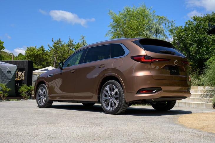 マツダCX-80 XDハイブリッド エクスクルーシブモダン(エクステリア)