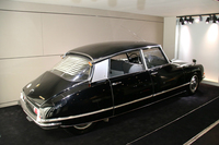 シトロエンの初代「DS」は、シャルル・ドゴール元フランス大統領にこよなく愛された。これはプライベート用に用いられた車両。