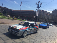 2019年6月23日朝、市内と郊外間の約40kmを使って開催された走行会「グランプレミオ・ヴァレンティーノ」にて。