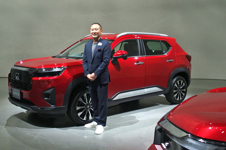 「WR-V」の開発を指揮した本田技研工業 四輪事業本部 四輪開発センターの金子宗嗣さん。