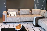 ソファ「ネレイデ」。Nereideとはギリシア神話にある海の妖精(ニンフ)のひとり。