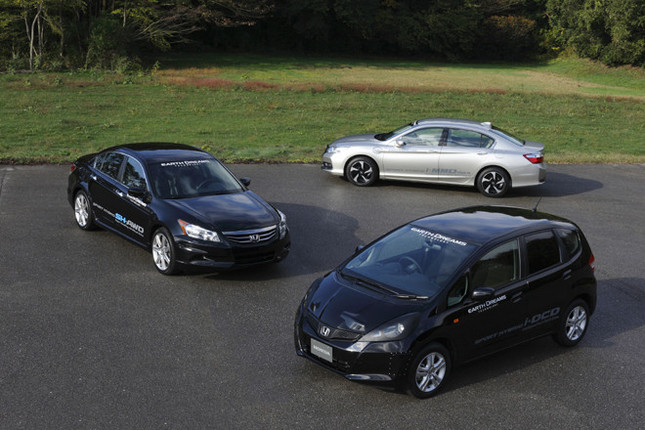 ホンダは近い将来、クルマの特性に合った3種類の「SPORT HYBRID」システムをそろえる予定。