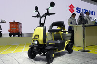 「SUZU-RIDE(スズライド)2」は企画展示「Tokyo Future Tour 2035」のコーナーで試乗も可能だ。