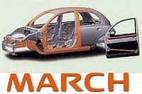 【Movie】新型マーチとホンダ・フィットとの比較の画像