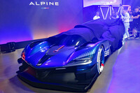 ルマン24時間レースに合わせて公開された「アルピーヌA424_β」。WECに投入されるハイパーカーのプロトタイプである。